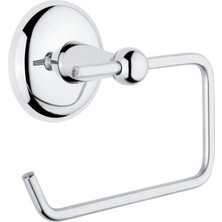 Eymen Yapı Tema Minimal Banyo Wc Kağıtlık Krom