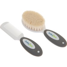 Shop A Way Babyjem Bebek Tarak Seti Doğal Kıl Içerikli, Gri
