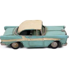 Direkstoktan Dekoratif Metal Classic Chevrolet Araba 0910A-2756 /eskitilmiş Nostaljik Retro Metal Araba