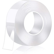 Hype Store Pdateknoloji 2 Metre Su Sızdırmaz Çift Taraflı Şeffaf Bant LTS-BND06 (Uzunluk 2m, GENIŞLIK:30MM, Kal