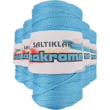 Ne Verelim Size 5 Adet Polyester Makrome Ipi 3050 Mavi 100 gr