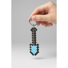 Pazarois Minecraft Kürek Figürlü Anahtarlık