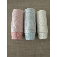 Zuzu Pasta Malzemeleri Cupcake Kapsülü 3'lü Paket Her paket 50 adettir 3 nolu Kapsüller