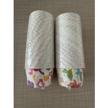 Zuzu Pasta Malzemeleri Cupcake Kapsülü 2'li Paket no:3 Kapsüller Her Paket 50 adet içerir