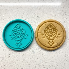 Craftelle Gül Buketi Kurabiye Kalıbı ve Damga Seti | Romantik Çiçek Demeti Tasarımı | Sevgililer Günü ve Nişan