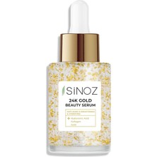 Shop A Way Sinoz 24K Altın Parçacıklı Hyaluronik Asit Içeren Kırışıklık Karşıtı Kolajen Cilt Bakım Serum 30 ml