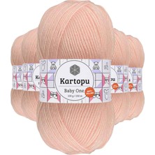 Ne Verelim Size 5 Adet Baby One Tüylenmeyen El Örgü Ipi Yünü Pembe K699