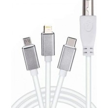 MiraLive ZR362 Ads 501 Type-C 3 In 1 Yazıcı Kablosu