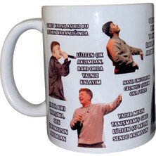 Yadoke Poizi Şarkılarını Içeren Porselen Kupa