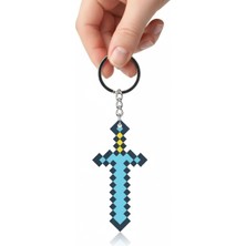 Pazarois Minecraft Kılıç Figürlü Anahtarlık