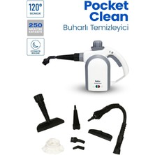 Fakir Pocket Clean Çok Fonksiyonlu Buharlı Temizlik Makinası - Buharlı Temizleyici