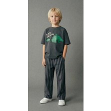 Lucco Dad Team Dinazor Baskılı Unisex Ikili Takım