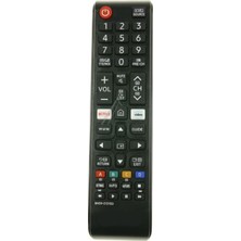 Samsung UE43TU7100UXTK Televizyon Için Uyumlu Netflix Tuşlu Tv LED LCD Uzaktan Kumanda Tak Çalıştır Pilli
