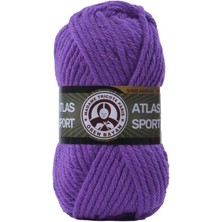 Ören Bayan Atlas Sport Menekşe El Örgü Ipi (3 Adet) - Renk: 059