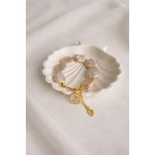 Maison Perle Jewelry Vienna Dikdörtgen Kesim İnci Bileklik