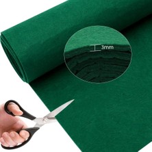 Salteks El Işi Hediyelik Keçe 3mm Kalınlığında (1 Metre) 100X100 Çimen Yeşili A Kalite Keçe