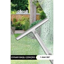 Ellesill Silikonpro Çekçek - 360° Oynar Başlıklı Cam ve Yüzey Silici