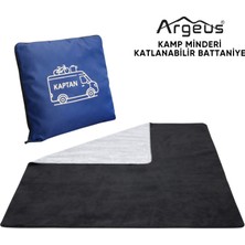 Kamp Minderi & Katlanabilir Polar Kamp Battaniyesi - Argeus - Acil Durum Battaniyesi