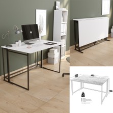 Yüceer Home Work Pro Ekstra Büyük Çalışma Masası Çizim Masası Bilgisayar Masası 80 x 120 cm