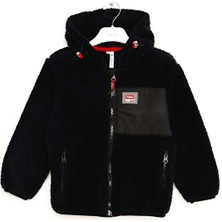 Nanica Erkek Çocuk Garnili Peluş Hırka 6-16 Yaş