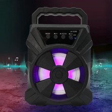 Çeşithane Outdoor Parti Hoparlörü - Rgb LED Işıklı, Akıllı Ses Sistemli, Yüksek Güçlü Siyah Kablosuz Hoparlör ve  Taşınabilir Ses Sistemi