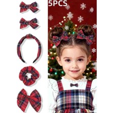 Elas Home Ekose Desen Set 5 Parça