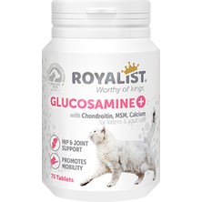 Royalist Glucosamine Kalça ve Eklem Sağlığı Kedi Tableti (75 Tablet)