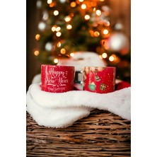 PremiumPort Kişiye Özel Yeni Yıl Temalı 200 ml Fincan, Hediye Seçeneği