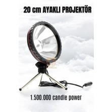 Bfs 3 Ayaklı El Projektörü 360 Derece Avcı Projektörü Tekne Projektör