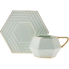 PremiumPort Iki Kişilik 90 ml Kahve Fincan Takımı, Zarif ve Şık Tasarım