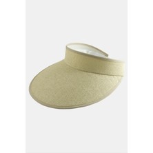 Kasketli Hasır Tennis Şapkası