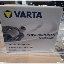 Varta 51913 / 12C16A-3A kodlu 12V 19 Ah Motosiklet Aküsü