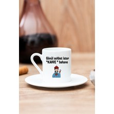 PremiumPort El Yapımı Türk Kahvesi Fincanı, Şık ve Özel Tasarım, Hoş Sohbetler Için Ideal