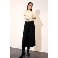 DeFacto Yüksek Bel Crop Fit Pantolon G8869AX26SP