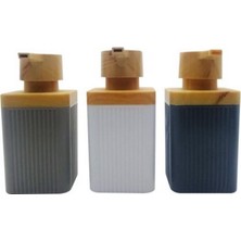 Kuzgun Ticaret Mimoza Çizgili Ahşap Katı Sabunluk 1 Adet ROYALEKS-Y-870