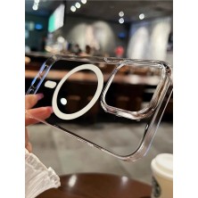 Edelfu Iphone 11 Sararmayan Sert, Ince ve Parlak, Hafif Magsafe Uyumlu Kılıf (Silikon Değil)