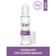 Nhiel Thermal Aydınlatıcı Göz Çevresi Roll-On Serum 10 ml (%5 Kafein + Glutatyon)