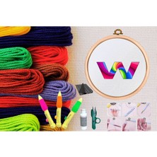 İlk El Grup Punch Seti Nakış Seti Kasnaklı Kendin Yap Seti Seri 98 (Ilkyz-Fshon-34)