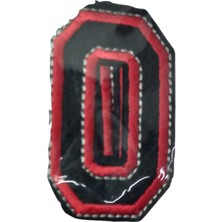 İlk El Grup Aplike Ütü Ile Yapışan 0 Rakamı Arma 4x5 cm (Ilkyz-Fshon-34)