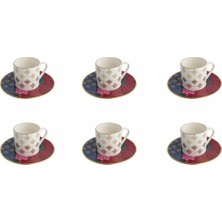 PremiumPort Şık ve Zarif Kahve Fincanı Seti, Günlük Kullanıma Uygun Tasarım