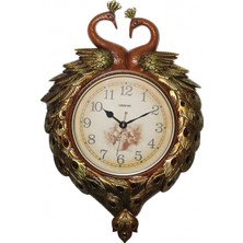 Pilelistore Duvara Asmalı Tavuskuşu Saat