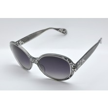 Sama Adrıana 55 Onyx Sıyah Gumus Mor Kadın Güneş Gözlüğü