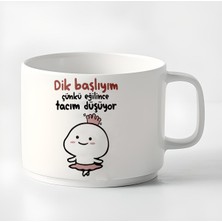 PremiumPort Duble Türk Kahvesi Fincanı, Espresso Dik Başlı, 180 Ml, Şık ve Kullanışlı