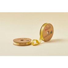 İlk El Grup Biye Saten Katlı 037 Gold 2 cm 25 Metre %100 Polyester (Ilkyz-Fshon-34)