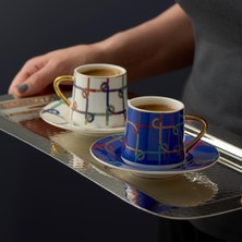 PremiumPort Şık 2'li Kahve Fincan Takımı, Zarif ve Kullanışlı Tasarım