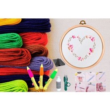 İlk El Grup Punch Seti Nakış Seti Kasnaklı Kendin Yap Seti Seri 112 (Ilkyz-Fshon-34)