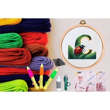 İlk El Grup Punch Seti Nakış Seti Kasnaklı Kendin Yap Seti Seri 61 (Ilkyz-Fshon-34)