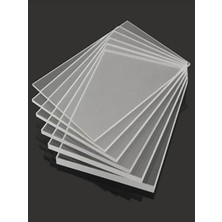 PremiumPort 3mm Akrilik Pleksi Levha Şeffaf, Tüm Ebatlar Için Uygun