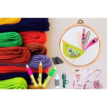 İlk El Grup Punch Seti Nakış Seti Kasnaklı Kendin Yap Seti Seri 21 (Ilkyz-Fshon-34)