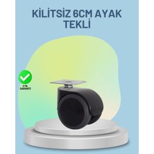 FRY Mobilya Tekerleği 6 cm Kilitsiz Tekli Satış